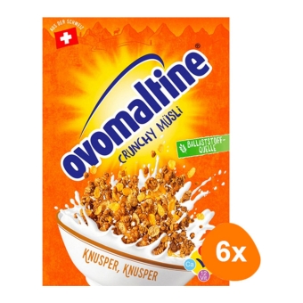 Ovomaltine - Crunchy Müsli - 6x 450g