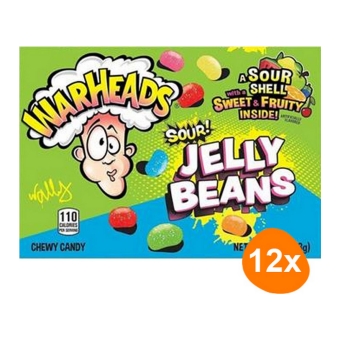 Warheads - Sour Jelly Beans Theater Box - 12er