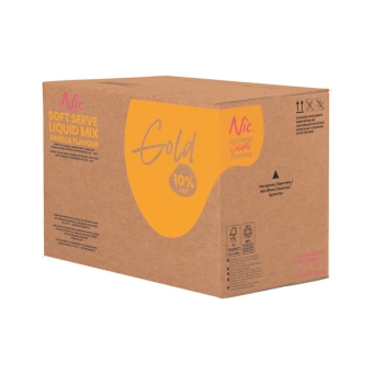 Nic - Eismix Flüssig Gold 10% - 10 Liter