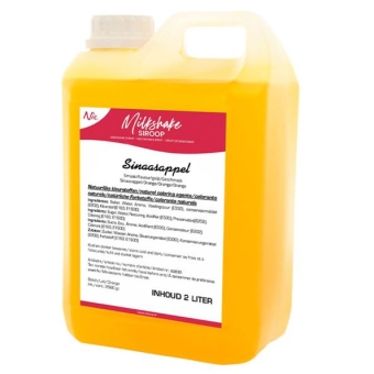 Nic - Milchshake-Sirup Orange - 2 Liter