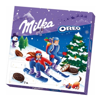 Milka - Oreo-Adventskalender - 284 g