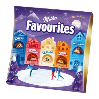 Milka - Favorites-Adventskalender - 206 g