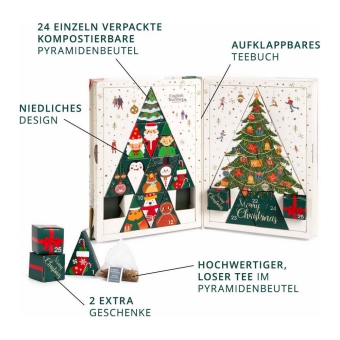 English Tea Shop - Teebuch-Adventskalender - 50 g