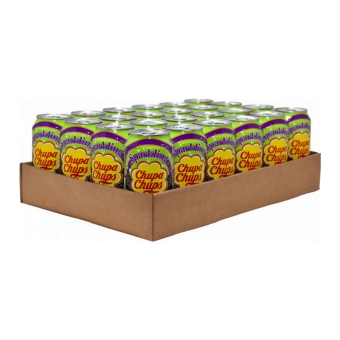 Chupa Chups - Sparkling Grape Soda - 24x 345ml