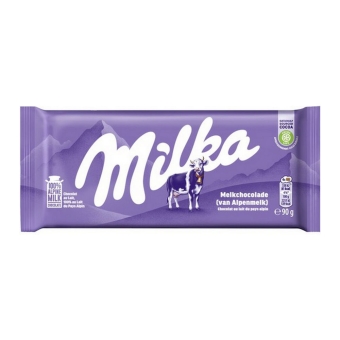 Milka - Alpenmelk Flowpack - 25x 90g