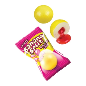 Fini - Banana Split Bubble Gum - 200er