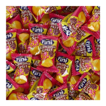 Fini - Banana Split Bubble Gum - 200er