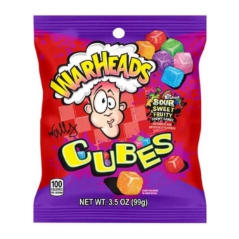 Warheads - Chewy Cubes Beutel - 12x 99g