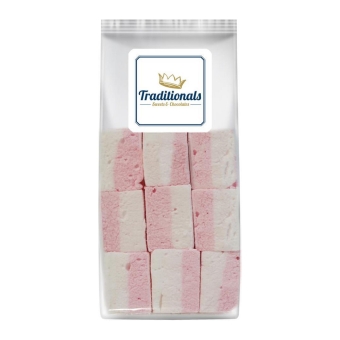 Traditionals - Antwerpener Marshmallow Weiß-Rosa - 10x 150g
