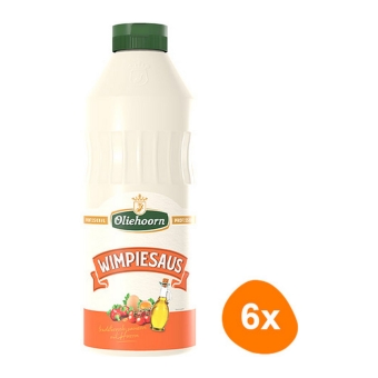 Oliehoorn - Wimpiesauce - 6x 900ml