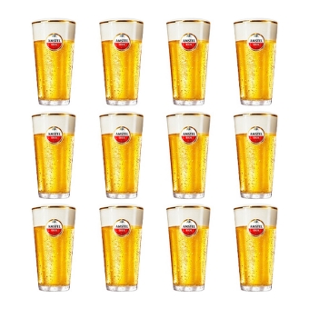 Amstel - Bierglas "Vaasje" 250ml - 12 stück