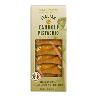 Borgo de' Medici - Cannoli Pistachio Cream - 8 x 150 Gramm