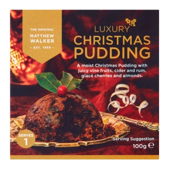 Matthew Walker - Luxury Christmas Pudding - 36 x 100 Gramm