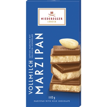Niederegger - Marsepein Melkchocolade - 10 x 110 Gramm