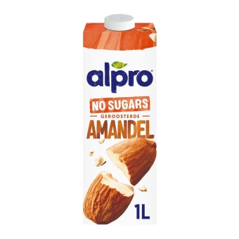 Alpro - Mandeldrink Ohne Zucker Geröstet - 8x 1ltr