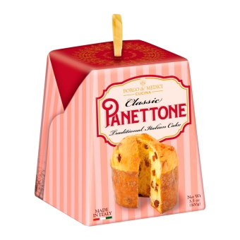 Borgo de' Medici - Classic Panettone - 24 x 100 Gramm