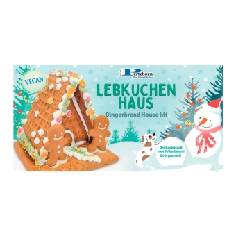 Pertzborn - Diy Lebkuchen Huis Karton - 8 x 200 Gramm