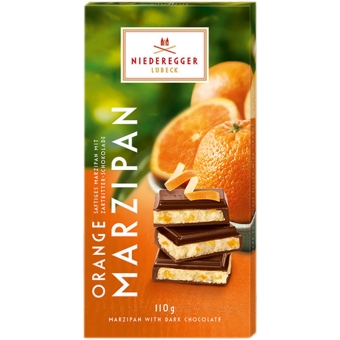 Niederegger - Marsepein Sinaasappel - 10 x 110 Gramm