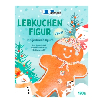 Pertzborn - Diy Lebkuchen Man Karton - 10 x 120 Gramm