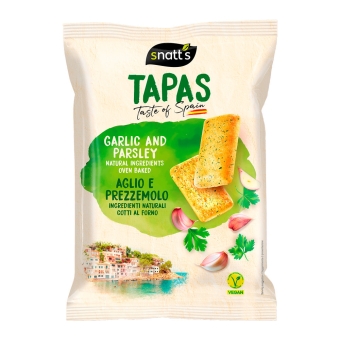 Snatt's - Tapas Knoflook & Peterselie - 7 x 120 Gramm