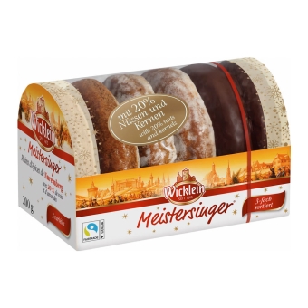 Wicklein - Meister-lebkuchen 3 Soorten - 21 x 200 Gramm