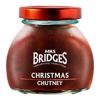 Mrs Bridges - Christmas Chutney Glas - 16 x 100 Gramm