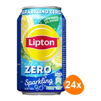 Lipton - Ice Tea Sparkling Zero - 24x 330ml