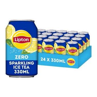 Lipton - Ice Tea Sparkling Zero - 24x 330ml