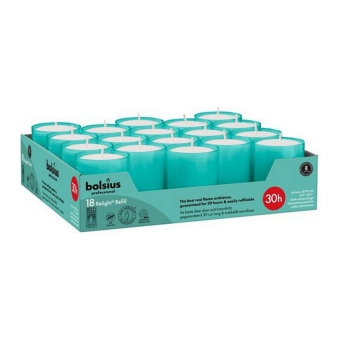 Bolsius - Relight 30 Uur Aqua - 4x 18x