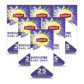 Lipton - Feel Good Selection Earl Grey Tee - 6x 25 Teebeutel