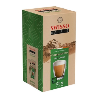 Swisso - Kaffee Cappuccino Irish Cream - 10x 10sachets