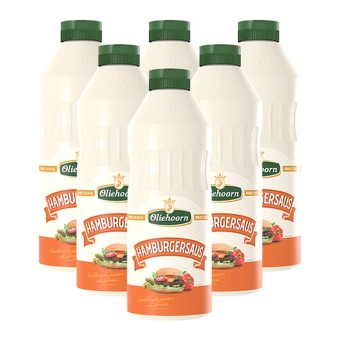 Oliehoorn - Hamburgersauce - 6x 900ml