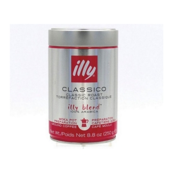 Illy - Classico Moka Intenso Gemalen Dose - 6x 250g