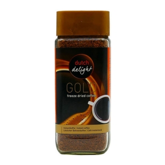 Dutch Delight - Gold OplosKaffee Pot - 6x 200g