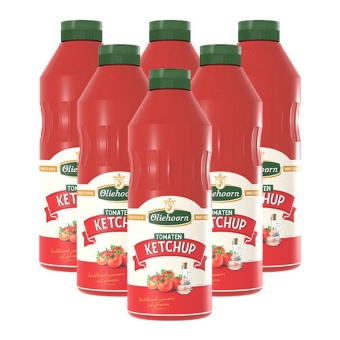 Oliehoorn - Tomaten-Ketchup - 6x 900ml