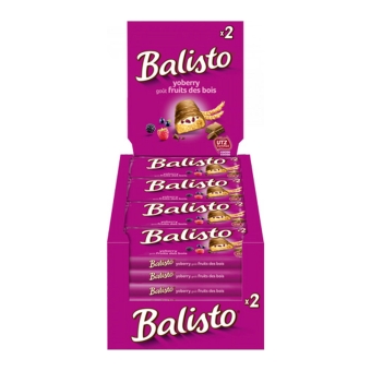 Balisto - Joghurt-Beeren-Mix - 20x 2 Riegeln