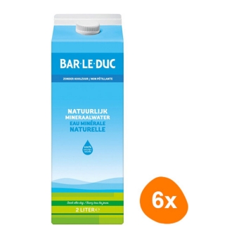 Bar-le-Duc - Natürliches Mineralwasser - 6x 2ltr