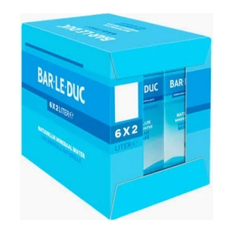 Bar-le-Duc - Natürliches Mineralwasser - 6x 2ltr