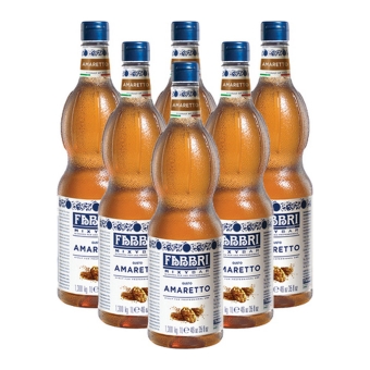 Fabbri - Mixibar Amaretto Sirup - 6x 1ltr