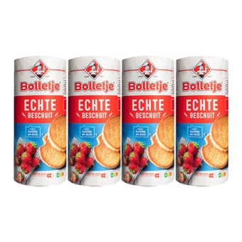 Bolletje - Beschuit/Holländischer Zwieback - 4x 13 stück