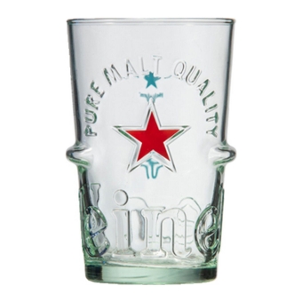 Heineken - Bierglas "Silver" 500ml - 6 stück