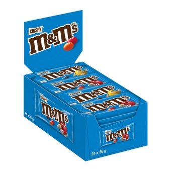 M&M's - Crispy - 24 Beutel