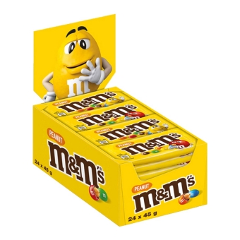 M&M's - Peanut - 24 Beutel