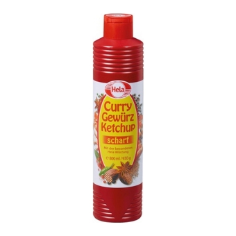 Hela - Curry Gewürz Ketchup Original (Scharf) - 800ml