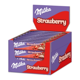 Milka - Erdbeer Riegel  - 36 Riegeln