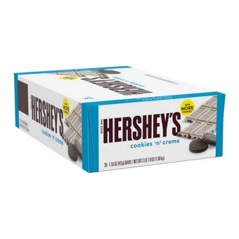 Hershey's - Cookies 'n' creme - 36 Riegel