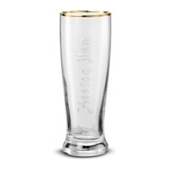 Hertog Jan - Bierglas Fluitje "Embossed"  250ml - 6 Stück