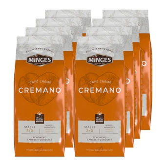 Minges - Café Cremano Bohnen - 8x 1kg