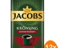 Jacobs - Krönung Entkoffeiniert Gemahlener Kaffee - 12x 500g