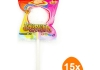 Zed Candy - Jawbreaker On A Stick - 15 stück
